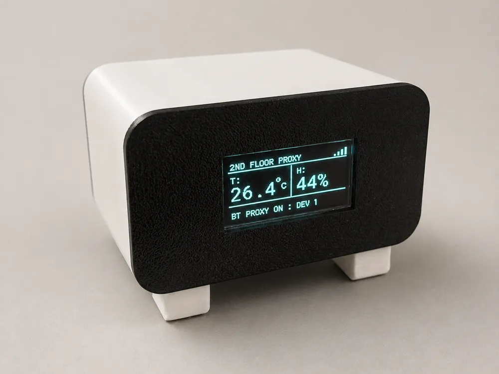 Build an ESP32 Home Assistant Bluetooth Proxy with OLED
